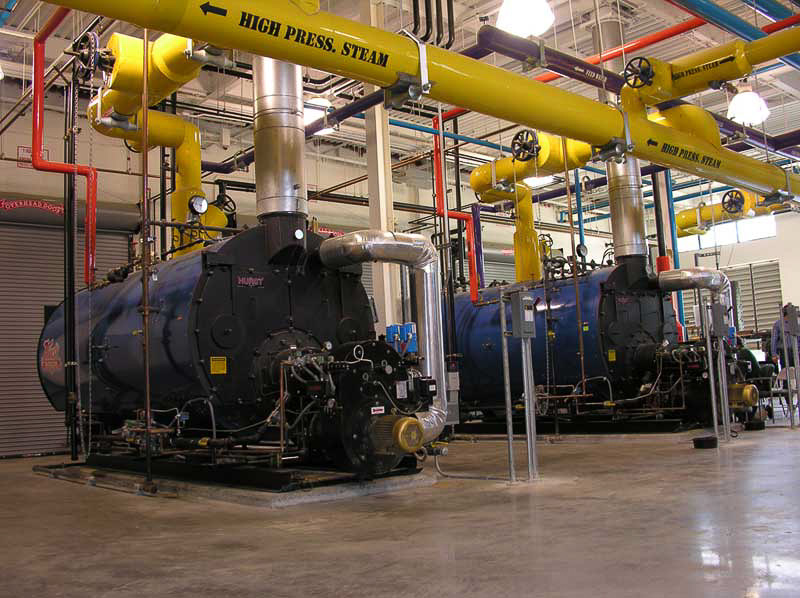 Two Pass Dry Back Scotch Marine Boilers Series 200